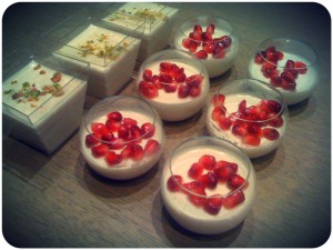 Panacotta infusée au thé au Jasmin & à la vanille {Défi de chef Damien}